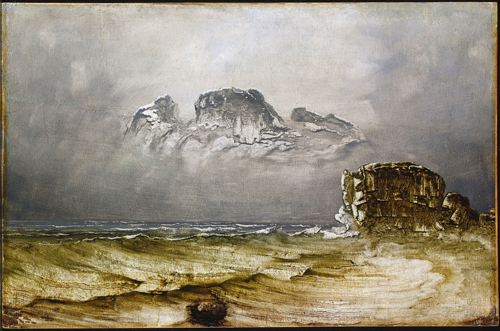 Målning av Peder Balke, Coastal Landscape